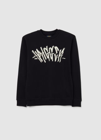 BAIETI - OVS Kids Bluza Cu Fleece Black Beauty Baieti 10-15 Ani