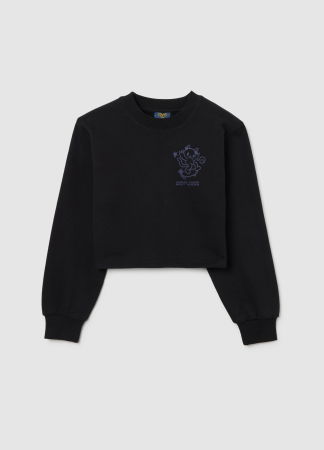 Толстовки - OVS Kids Свитшот С Флисом Для Девочек Black Beauty 10-15 Лет