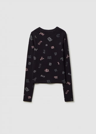 Fetite 10-15 ANI - OVS Kids Bluza Black Beauty  Fete 10-15 Ani