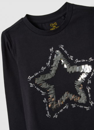 OVS Kids Bluza Black Beauty  Fete 3-10 Ani [2]