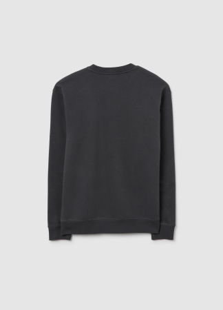 BAIETI - OVS Kids Bluza Cu Fleece Black Sand Baieti 10-15 Ani