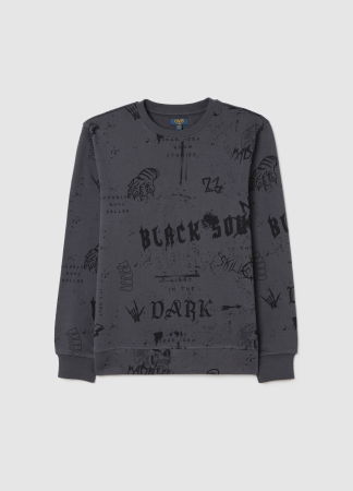 МАЛЬЧИКИ - OVS Kids Свитшот Для Мальчиков Blackened Pearl 10-15 Лет