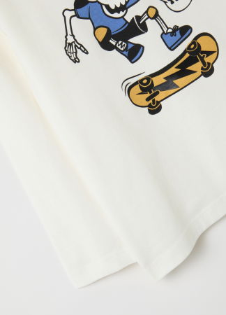 Baieti 3-10 ANI - OVS Kids Bluza Blanc De Blanc Baieti 3-10 Ani