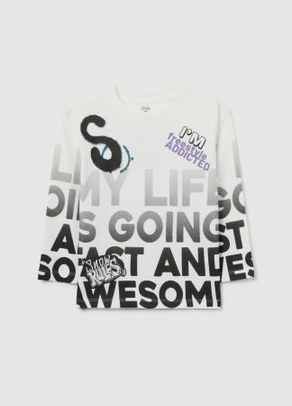 МАЛЬЧИКИ - OVS Kids Свитшот Для Мальчиков Blanc De Blanc 3-10 Лет