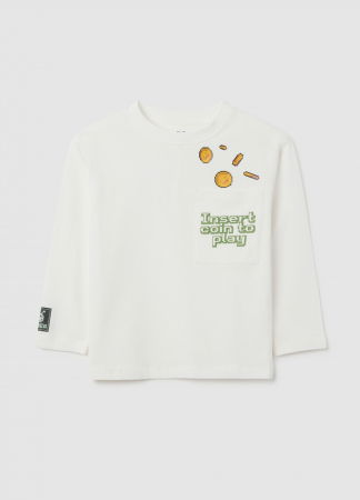 OVS Kids Свитшот Для Мальчиков Blanc De Blanc 3-10 Лет [0]