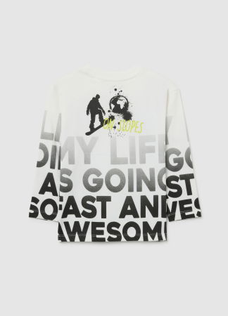 МАЛЬЧИКИ - OVS Kids Свитшот Для Мальчиков Blanc De Blanc 3-10 Лет