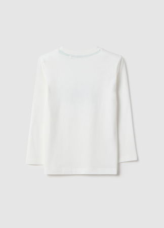 BAIETI - OVS Kids Bluza Blanc De Blanc Baieti 3-10 Ani