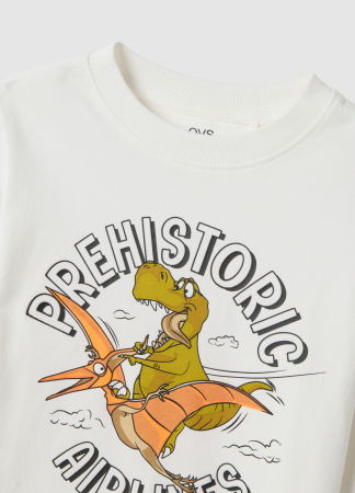 МАЛЬЧИКИ - OVS Kids Свитшот Для Мальчиков Blanc De Blanc 3-10 Лет