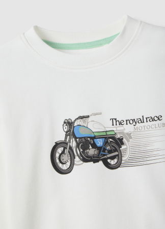 BAIETI - OVS Kids Bluza Blanc De Blanc Baieti 3-10 Ani