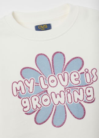 OVS Kids Свитшот Для Девочек Blanc De Blanc 3-10 Лет [2]