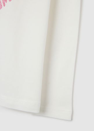 Fetite 3-10 ANI - OVS Kids Bluza Blanc De Blanc Fete 3-10 Ani