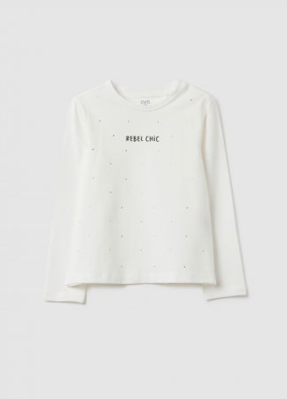 Толстовки - OVS Kids Свитшот Для Девочек Blanc De Blanc 3-10 Лет