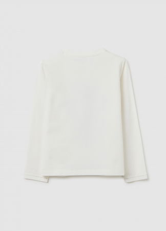 FETE - OVS Kids Bluza Blanc De Blanc Fete 3-10 Ani