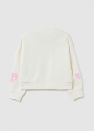 FETE - OVS Kids Bluza Blanc De Blanc Fete 3-10 Ani