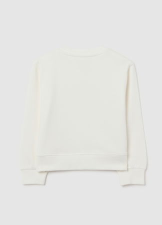 Fetite 3-10 ANI - OVS Kids Bluza Blanc De Blanc Fete 3-10 Ani