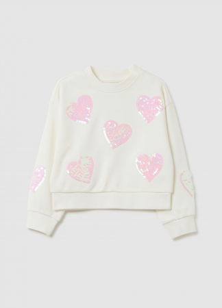 FETE - OVS Kids Bluza Blanc De Blanc Fete 3-10 Ani