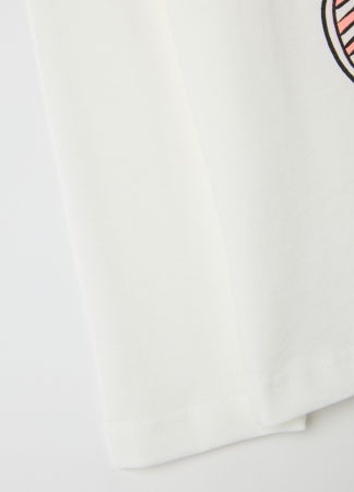 OVS Kids Bluza Blanc De Blanc Fete 3-10 Ani [3]