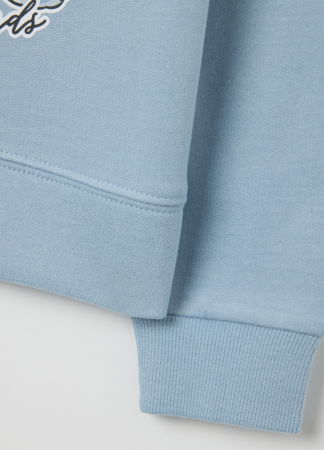 FETE - OVS Kids Bluza Cu Fleece Blue Fog Fete 3-10 Ani