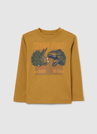 OVS Kids Bluza Bone Brown Baieti 3-10 Ani [0]