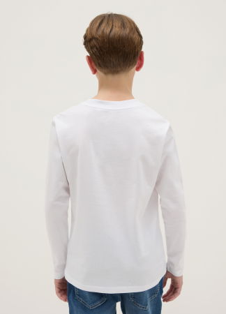 BAIETI - OVS Kids Bluza Bright White Baieti 10-15 Ani