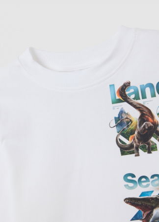 Толстовки - OVS Kids Свитшот Для Мальчиков Bright White 3-10 Лет