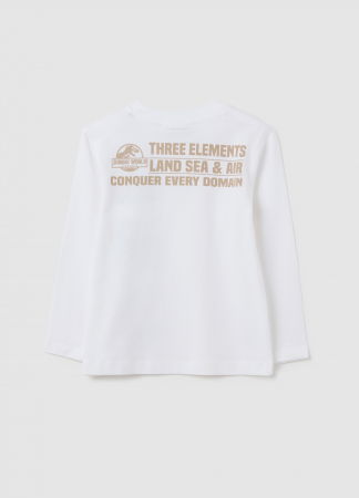 BAIETI - OVS Kids Bluza Bright White Baieti 3-10 Ani