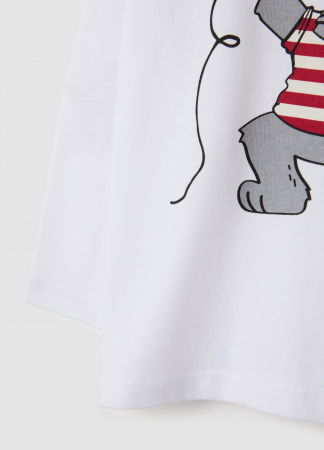 BAIETI - OVS Kids Bluza Bright White Baieti 9-36 Luni