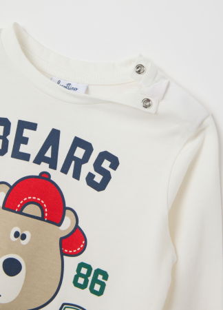 Baieti 9-36 LUNI - OVS Kids Bluza Bright White Baieti 9-36 Luni