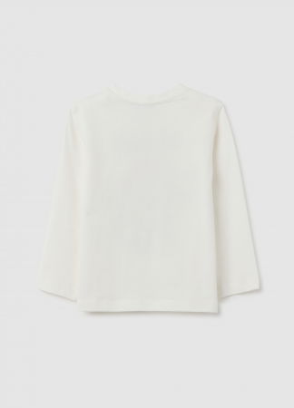 BAIETI - OVS Kids Bluza Bright White Baieti 9-36 Luni