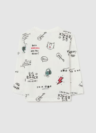 МАЛЬЧИКИ - OVS Kids Свитшот Для Мальчиков Bright White 9-36 Месяцев