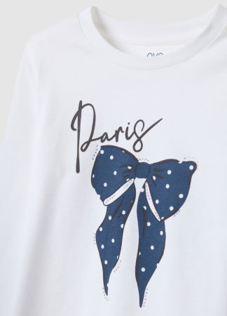 ДЕВОЧКИ - OVS Kids Свитшот Для Девочек Bright White 3-10 Лет