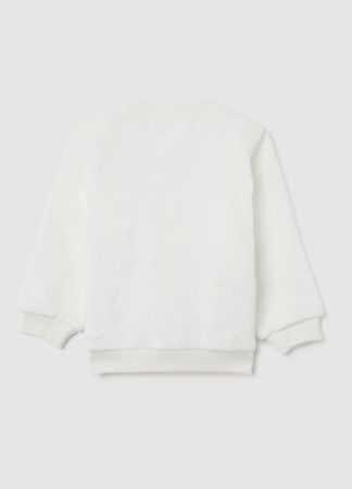 ДЕВОЧКИ - OVS Kids Свитшот С Флисом Для Девочек Bright White 9-36 Месяцев