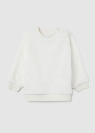 ДЕВОЧКИ - OVS Kids Свитшот С Флисом Для Девочек Bright White 9-36 Месяцев