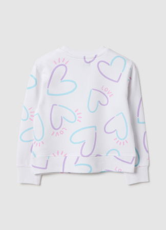 FETE - OVS Kids Bluza Brilliant White Fete 3-10 Ani