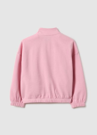 Hanorace - OVS Kids Bluza Cameo Pink Fete 3-10 Ani