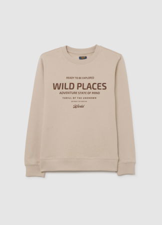 BAIETI - OVS Kids Bluza Cu Fleece  Castle Wall Baieti 10-15 Ani