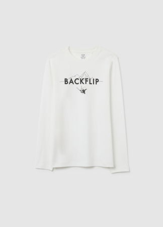 BAIETI - OVS Kids Bluza Coconut Milk Baieti 10-15 Ani