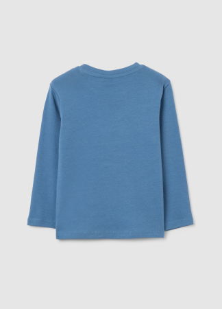 Hanorace - OVS Kids Bluza Coronet Blue Baieti 9-36 Luni