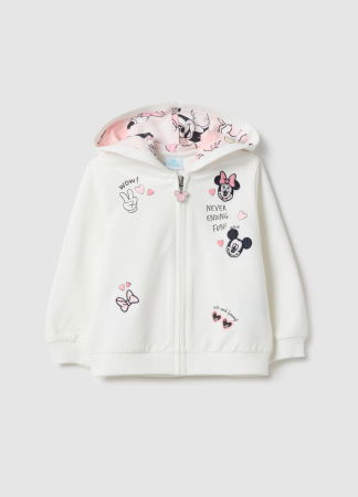 ДЕВОЧКИ - OVS Kids Свитшот На Молнии Для Девочек Blanc De Blanc 9-36 Месяцев