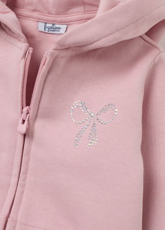 FETE - OVS Kids Bluza Cu Fermuar Bleached Mauve Fete 9-36 Luni