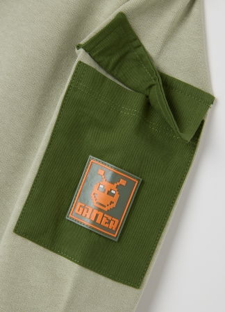 BAIETI - OVS Kids Bluza Cu Fermuar Desert Sage Baieti 3-10 Ani