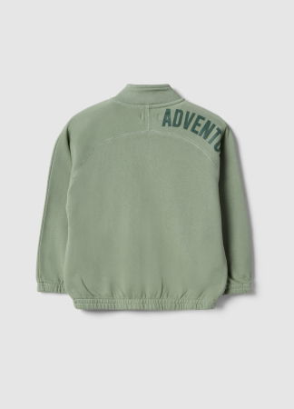 Мальчики 3-10 ЛЕТ - OVS Kids Свитшот На Молнии Для Мальчиков Lily Pad 3-10 Лет