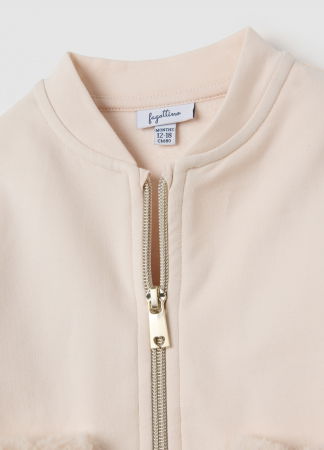 OVS Kids Bluza Cu Fermuar Roz Fete 9-36 Luni [3]