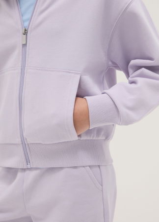 FETE - OVS Kids Bluza Cu Fermuar Violet Pal Fete 10-15 Ani