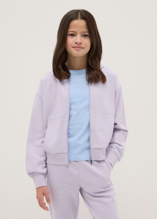 FETE - OVS Kids Bluza Cu Fermuar Violet Pal Fete 10-15 Ani