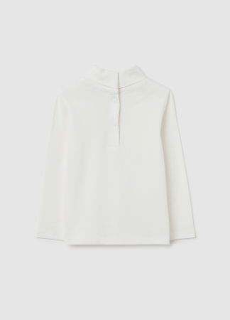 FETE - OVS Kids Bluza Cu Fermuar White Alyssum Fete 9-36 Luni