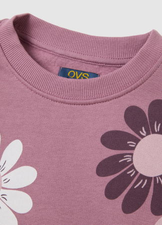 OVS Kids Свитшот С Флисом Для Девочек Dusky Orchid 3-10 Лет [2]