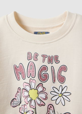 ДЕВОЧКИ - OVS Kids Свитшот Для Девочек Eggnog 3-10 Лет