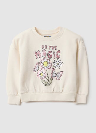 ДЕВОЧКИ - OVS Kids Свитшот Для Девочек Eggnog 3-10 Лет