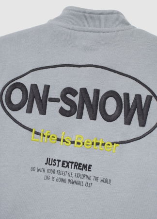 Толстовки - OVS Kids Свитшот С Флисом Для Мальчиков Formal Gray 3-10 Лет